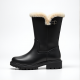 Arctic Elegance Women's Fur-Lined Winter Boots