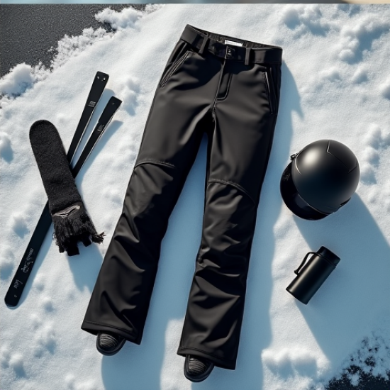 Alpine Comfort Women's Fleece-Lined Softshell Ski Pants Alpine Comfort Women's Fleece-Lined Softshell Ski Pants