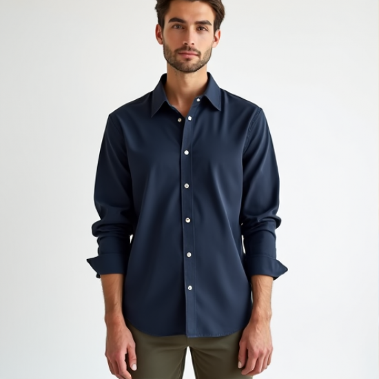 Casual Luxe Jersey Knit Boyfriend Shirt Casual Luxe Jersey Knit Boyfriend Shirt