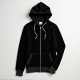 Velvet Luxe Zip-Up Hoodie