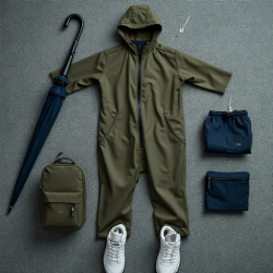 EverDry Men's All-Weather Waterproof Rain Pants