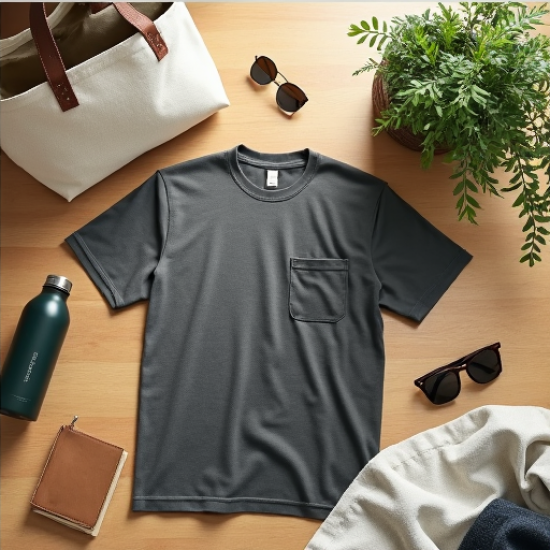 EcoWear Classic Pocket Tee
