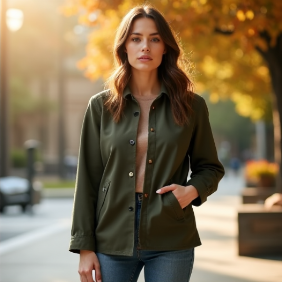 CozyFlannel Luxe Canvas Shirt Jacket