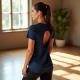 BreezeFlex Open Back Workout Tee