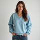 Elysian V-Neck Cozy Sweatshirt