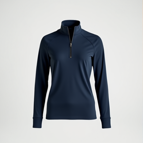 Athleisure Luxe Half-Zip Pullover