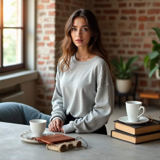 Urban Chic Distressed Pullover