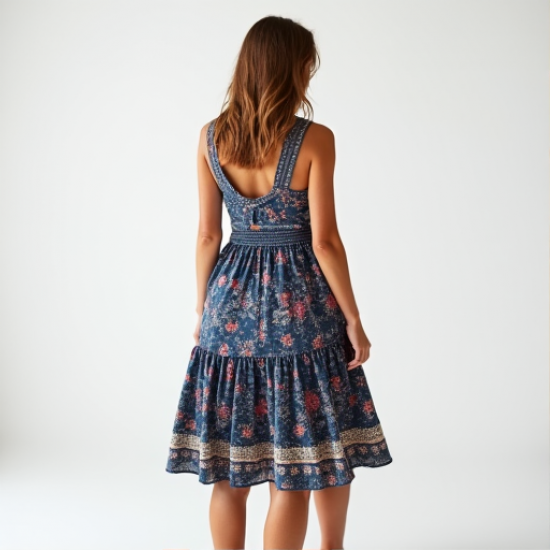 Bohemian Breeze Tiered Skirt