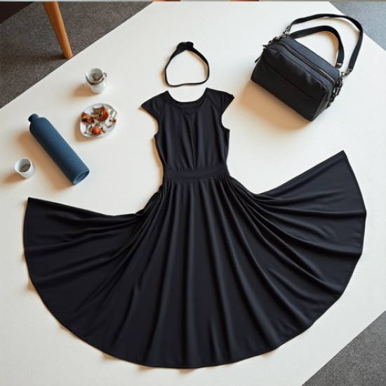 Active Elegance Cap Sleeve Dress
