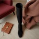 Velvet Luxe Over-the-Knee Boots