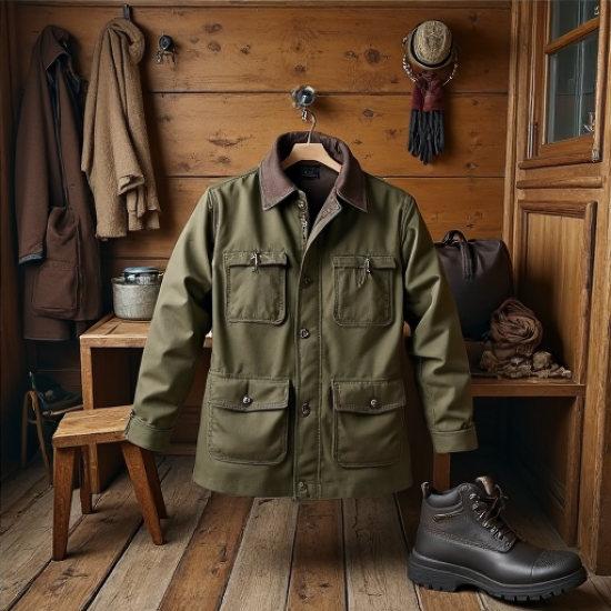 Heritage Waxed Cotton Field Jacket