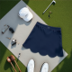 Elegant Edge Scalloped Golf Skort