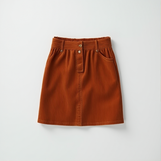 Chic Corduroy Mini Skirt