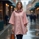 AquaChic Women's Cape-Style Rain Poncho
