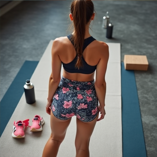 EcoChic Printed Activewear Skort