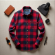 EverWarm Men's Micro-Fleece Flannel Shirt