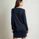 Elegance Side-Slit Tunic Sweater