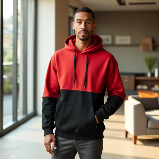 Urban Edge Colorblock Hoodie