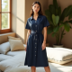 Chic Elegance Button-Down Midi Shirt Dress Chic Elegance Button-Down Midi Shirt Dress