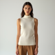Chic Comfort Sleeveless Turtleneck Sweater