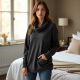 Cozy Elegance Cowl Neck Tunic Sweater