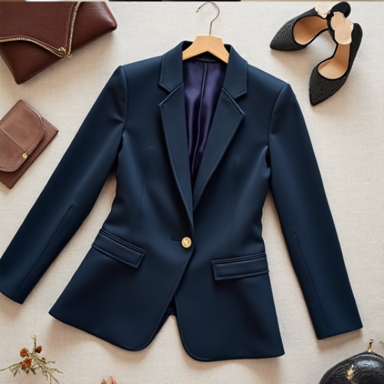Chic Elegance Peplum Blazer
