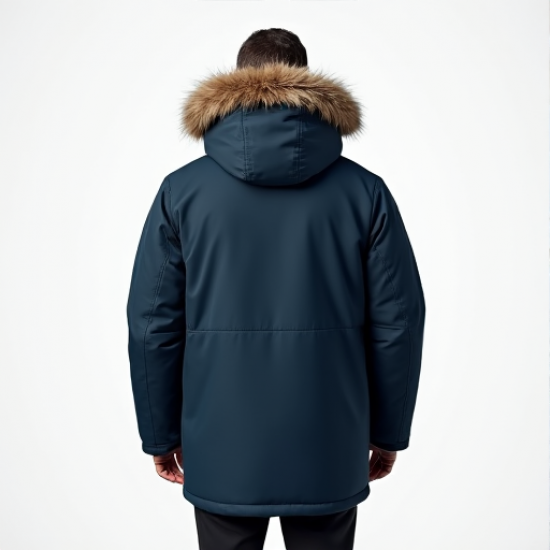 Arctic Shield Men's Down Parka with Faux Fur Hood