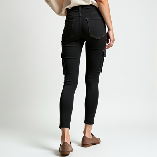Urban Chic Mid-Rise Skinny Cargo Pants
