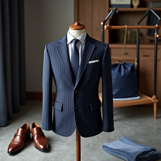 Savile Row Stripe Blazer