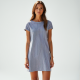 Nautical Breeze Striped Boatneck Dress