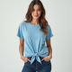 Chic Tie-Front Everyday Tee