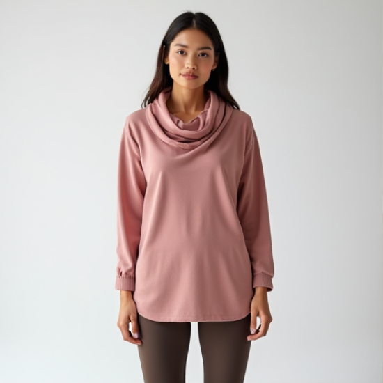 Chic Comfort Cowl Neck Tunic