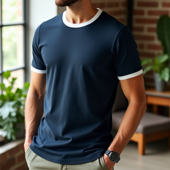 Heritage Style Men's Ringer T-Shirt