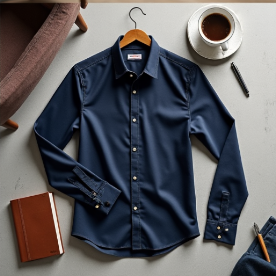 Evergreen Merino Wool Long Sleeve Shirt