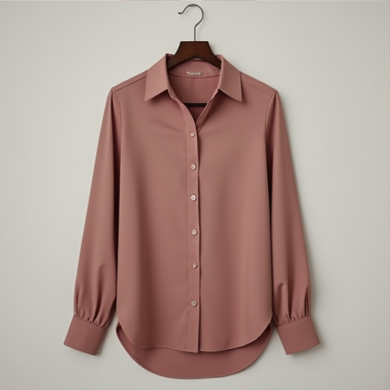 Elysian Silky Tencel Long Sleeve Shirt