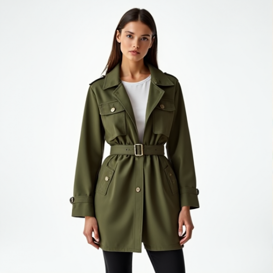 Urban Chic Belted Utility Jacket