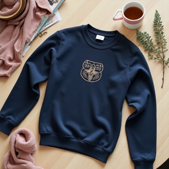 Embroidered Elegance Sweatshirt