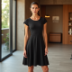 Active Elegance Cap Sleeve Dress