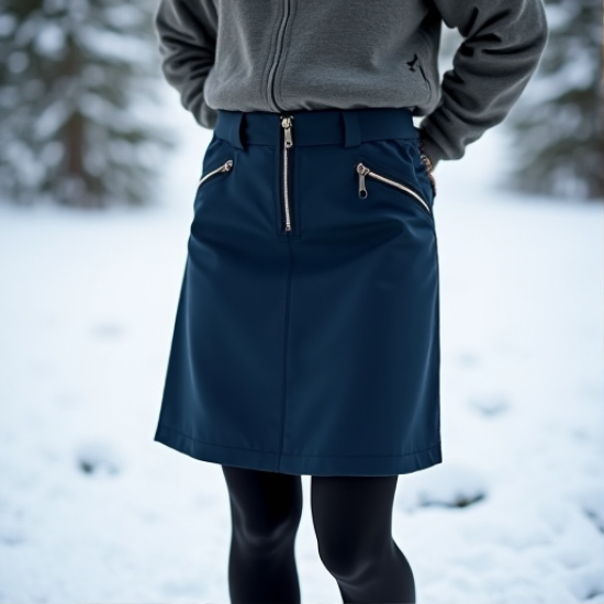 Arctic Comfort Fleece-Lined Adventure Skirt