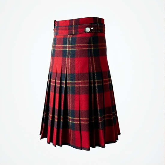 Highland Heritage Plaid Wool Blend Kilt
