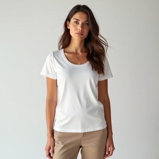Supima Luxe Scoop Tee