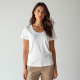 Supima Luxe Scoop Tee