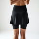 ChicFlex High-Waist Biker Skort