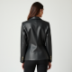Chic Elegance Faux Leather Blazer Chic Elegance Faux Leather Blazer