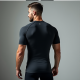 EliteFlex Men's Mock Neck Compression Tee