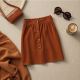 Chic Corduroy Mini Skirt
