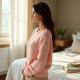 Breezy Elegance Knit Sweater