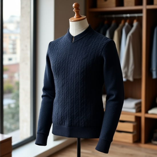 Elegant Heritage Jacquard Sweater Elegant Heritage Jacquard Sweater