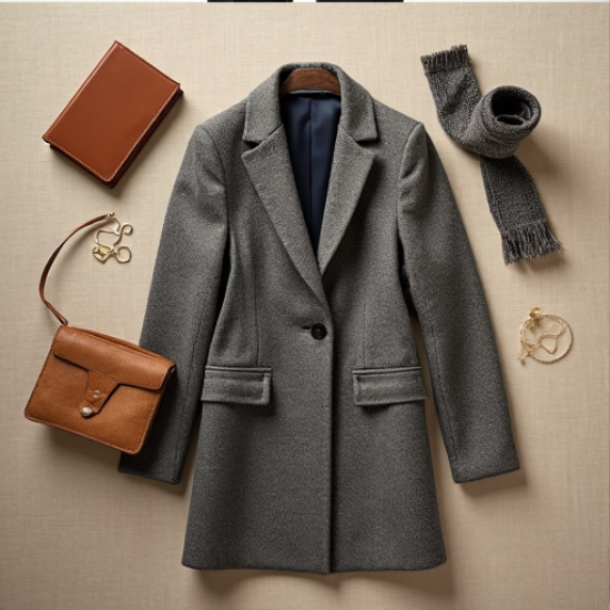 Chic Elegance Collarless Tweed Jacket Chic Elegance Collarless Tweed Jacket