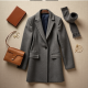 Chic Elegance Collarless Tweed Jacket Chic Elegance Collarless Tweed Jacket